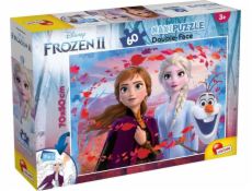 Lisciani Puzzle Supermaxi 60 dwustronne Frozen 2