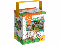 Lisciani Puzzle s rukoväťou 24 44 Mačky 4