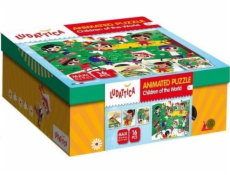 Lisciani LUDATTICA ANIMATED PUZZLE WORLDS CHILDREN