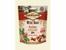 Carnilove Dog Crunchy Snack Wild Boar s Rosehips s čerstvým mäsom 200g maškrty pre psov