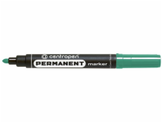 Centropen marker zielony permanentny okrągła końcówka 2,5mm (585660110)