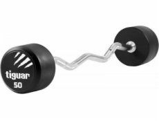 Tiguar Barbell zlomený tiguar PU 50 kg TI-WLBPU050, Veľkosť: N/A