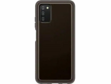 Samsung Poloprůhledný zadní kryt A03s Black