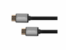 Kabel KRUGER & MATZ KM1207 Basic HDMI 3m