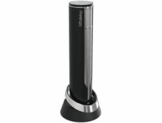 Prestigio Prestigio Maggiore, smart wine opener, 100% automatic, opens up to 70 bottles without recharging, foil cutter included, premium design, 480mAh battery, Dimensions D 48*H228mm, black + silver