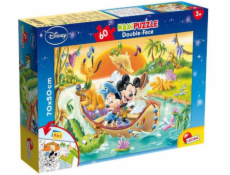 Lisciani Puzzle dwustronne MAXI 60el Mickey 304-48205