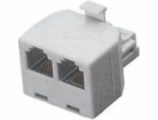 LechPol Rozgałęźnik RJ45 1/2 (TEL0023-2)