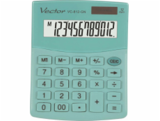 VECTOR CALCULATOR OFFICE KAV VC-812 GN GREEN