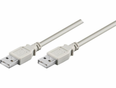 Kábel USB Neutralle USB-A - USB-A 1.8 m Szary