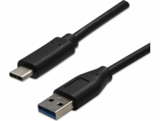 Kábel USB Neutralle USB-A - USB-C 1 m Czarny