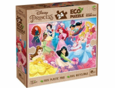 Lisciani LISCIANI DISNEY PUZZLE EKO DWUSTRONNE PRINCESS 24 EL.