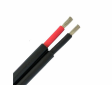 Kabel MHPower PV1-F pro soláry, měděný 2x 4mm2 - černý, dvojitý, cena za 1m