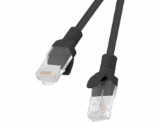 LANBERG PATCHCORD UTP CAT.5E 0.5M BLACK PCU5-10CC-0050-BK