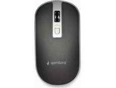 Gembird MUSW-4B-06-BS 4-button wireless optical mouse 1600 DPI black-silver