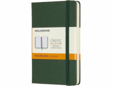 Moleskine Notes Classic 9x14 tw. línia - myrtle zielony