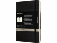 Moleskine Notes MOLESKINE PRE Project Planner L (13x21 cm) twarda oprawa, czarny