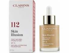 Clarins Skin Illusion Natural Hydrating Foundation Spf 15 112 Amber 30ml