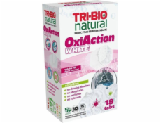 Tri-Bio TRI-BIO, Tabletky do prania OXI ACTION WHITE, 18 ks.