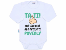 Body s potiskem New Baby Tati, ... děti se ti povedly