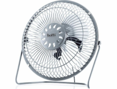 USB ventilátor Botti Fan 15cm stolný mini USMN-608 Botti Mistral usb strieborný