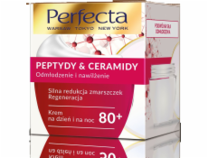 Perfecta Peptides &amp; Ceramides 80+ Krém pre silnú redukciu vrások a regeneráciu