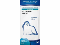 FRANCODEX Šampón pre psov na dlhú srsť sáčok 20 ml