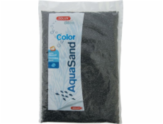 Zolux Aquasand Color ebenovo čierna 1kg