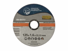 Modeco Řezací kotouč na nerez 125mm 25ks. - MN-68-917