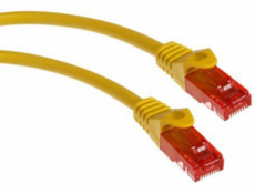 Maclean RJ-45/RJ-45, kat.6, U/UTP, žltá, 2m (MCTV-302Y)