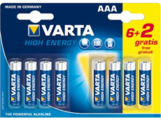 Batéria Varta High Energy AAA/R03 8ks.