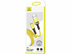 USB kabel Usams USAMS kabel U52 microUSB 2A Fast Charge 1m žlutý/žlutý SJ435USB03 (US-SJ435)