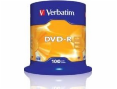 Verbatim DVD-R 4,7 GB 16x 100ks (43549)