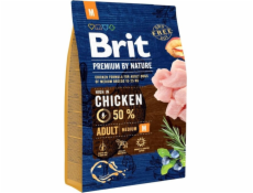 Brit Premium By Nature Adult M Medium 3kg