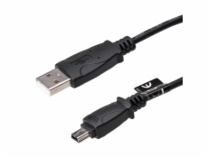 Akyga USB A-MiniB 5-pin 1.0 m/černá  