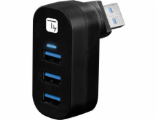 HUB USB Techly 3x USB-A 3.0 (IUSB3-HUB3-ROTB)