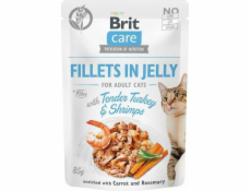 Brit CARE KOT saszetka FJ TENDER TURKEY& SHRIMPS /24 85g