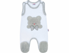 Luxusní kojenecké dupačky New Baby Honey Bear s 3D aplikací