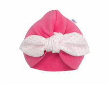 Dívčí čepička turban New Baby For Girls dots