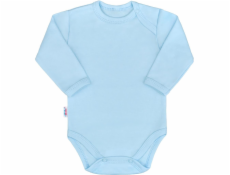 Kojenecké body s dlouhým rukávem New Baby Pastel modré