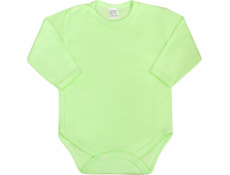 Kojenecké body celorozepínací New Baby Classic zelené