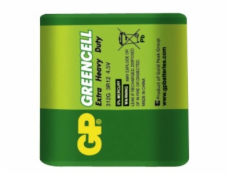 Baterie plochá 4,5 V GP Greencell (3R12)