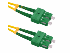 QOLTEC 54004 Qoltec Optic Patchcord SC/APC-SC/APC Singlemode 9/125 G652D Duplex 0.5m