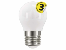 Emos LED žárovka MINI GLOBE, 6W/40W E27, WW teplá bílá, 470 lm, Classic, F