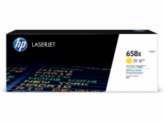 HP 658X Yellow LaserJet Toner Cartridge (28,000 pages)