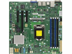 SUPERMICRO MB 1xLGA1151, iC232,DDR4,6xSATA3,PCIe 3.0 (1 x8, 1 x8 (in x16), 1 x4 (in x8)), IPMI