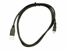 Akyga kabel USB A/Mini-B 5-pin 1.8 m/černá