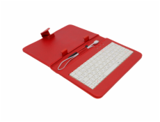 AIREN AiTab Leather Case 1 with USB Keyboard 7  RED (CZ/SK/DE/UK/US.. layout)