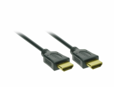 Solight HDMI kabel s Ethernetem, HDMI 1.4 A konektor - HDMI 1.4 A konektor, blistr, 3m - SSV1203