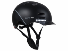 SAFE-TEC Chytrá Bluetooth helma/ SK8 Black S