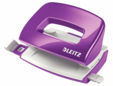 Mini děrovačka Leitz NeXXt 5060, purpurová